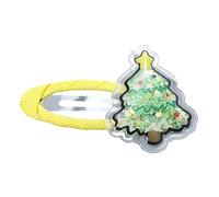 Y2k Style Christmas Pattern Hair Clip Ponytail Bangs Sweet Girl Lovely Hair Clip
