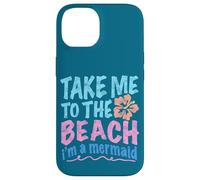 Y2K Take Me to the Beach I’m a Mermaid Retro 2000s Aesthetic Case for iPhone 14
