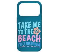 Y2K Take Me to the Beach I’m a Mermaid Retro 2000s Aesthetic Case for iPhone 17 Pro