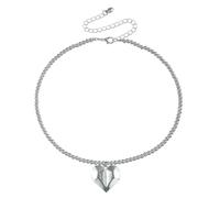 Y2k Vintage Hearts Pendants Necklaces Beaded Necklace Girls Gift Gothic Accessories