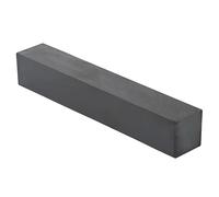 Y30BH Ferrite Magnet for Arts, Craft, Science and DIY - 152.4mm x 25.4mm x 25.4mm thick - 15kg Pull