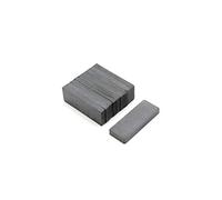 Y30BH Ferrite Magnet for Arts, Crafts, Model Making, DIY and Hobbies - 50mm x 19mm x 5mm thick - 1.5kg Pull - Pack of 200