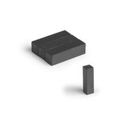 Y30Bh Ferrite Magnet For Arts, Crafts, Model Making, Diy And Hobbies - 7mm X 7mm X 25mm Thick - 0.28Kg Pull - Pack Of 4