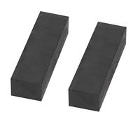 Y30BH Ferrite Magnet for Arts, Crafts, Model Making, DIY, Hobbies, Office, and Home - 70mm x 20mm x 15mm thick - 4.2kg Pull - Pack of 2