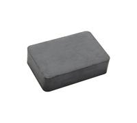 Y30BH Ferrite Magnet for Arts, Crafts, Model Making, DIY, Hobbies, Office, and Home - 75mm x 50mm x 20mm thick - 5kg Pull