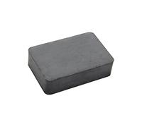 Y30BH Ferrite Magnet for Arts, Crafts, Model Making, DIY, Hobbies, Office, and Home - 75mm x 50mm x 20mm thick - 5kg Pull