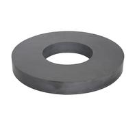 Y30BH Ferrite Ring Magnet for Arts, Crafts, Model Making, DIY and Hobbies - 190mm O.D. x 85mm I.D. x 23mm thick - 16kg Pull
