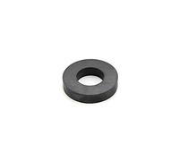 Y30BH Ferrite Ring Magnet for Arts, Crafts, Model Making, DIY and Hobbies - 60mm O.D. x 24mm I.D. x 8mm thick - 2.4kg Pull - Pack of 2