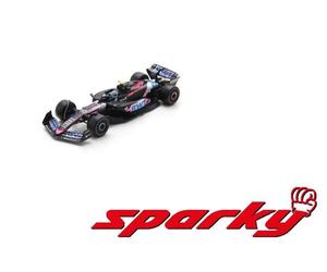 Y368 Spark 1:64 BWT Alpine F1 Team A524 No.10 2024 Pierre Gasly Bahrain GP New