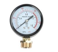 Y60 Pressure Reading Device 0-1.6 MPa 0-230 PSI with G1/4 Thread for Air Compressor Use in Pneumatic Tools and HVAC Equipment (G)