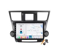Y600S,YLOXFW Android 15.0 Car Stereo Replacement for Highlander 2007-2013 Radio GPS Sat Navigation 10'' Touchscreen DVD Multimedia Video Player FM BT Receiver with Android Auto Carplay