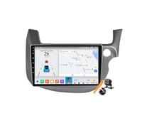 Y600S,YLOXFW Android 15.0 Car Stereo Replacement for Jazz 2007-2014 Radio GPS Sat Navigation 9'' Touchscreen DVD Multimedia Video Player FM BT Receiver with Android Auto Carplay