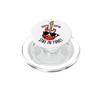 Ya Gotta Stay In Tune Funny Guitar Pun PopSockets PopGrip for MagSafe