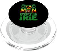 Ya Mon Everything Irie Jamaican Patois Rasta Weed Smoking PopSockets PopGrip for MagSafe