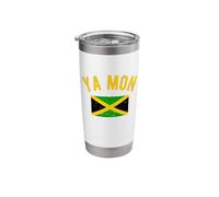 Ya Mon Jamaica Slang Funny Jamaican Phrase Stainless Steel Insulated Tumbler