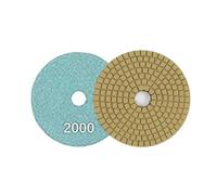 Ya Song 1x Diamond Polishing Pad Flexible Grinding Disc 4 Inch for Granite Marble Concrete Stone Sanding Discs 30-10000Grit