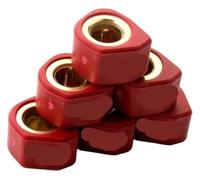 Ya Song 6PC Racing Roller Set 18x14mm 9g 13g Compatible With AgilityR16 PlusLikeLX125 PeopleS125 150 200 4-Stroke Scooter