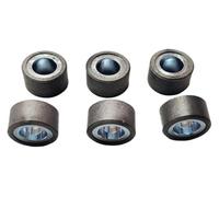 Ya Song 6Pcs 20x12mm Variator Roller 11g 13g 14g 18g Compatible With XMAX125i YP125R 2009-2012 Scooter CVT Pulley Set