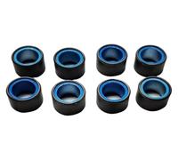 Ya Song 8Pcs 25x16mm 18.5g Variator Roller Clutch Pulley Compatible With Beverly350 4T ST IE Scooter Drive Tuning Kit