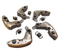 Ya Song Drive Clutch Pads With Spring Compatible With CF500 CF625 500cc ATV UTV Go Kart 0180-054200 1Set 5Pcs