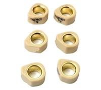 Ya Song Scooter 6PC Variator Roller Set 20x12mm 9g 11g 13g 16g Compatible With CygnusR125 GTR125 BWS125 Vino125 XCity125 XMax125 Zuma125 4-Stroke Engine