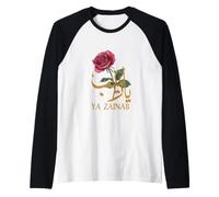 Ya Zainab Shia Ashura, Ya Imam ALI, Schia Karbala Muharram Raglan Baseball Tee