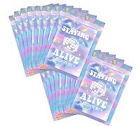 Yaaaaasss! Staying Alive Bachelorette Hangover Kit Bags 16Pcs Did You Die Hang Over Recovery Bags Bachelorette Party Supplies Wedding Gift Bags 5 * 7"