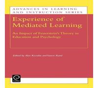 Yaacov Rand Alex Kozulin Experience of Mediated Learning Hardback Book Yaacov Rand Alex Kozulin Multicolor