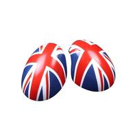 YaaGoo Side Wing Mirror Cover Caps for MINI Cooper R55 R56 R57 R58 R59 R60 R61, Power-folding Mirror(2007-2013, Union Jack)