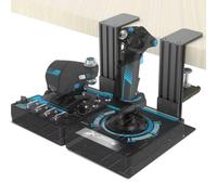 YAARHEJ 2 Set Desk Mount for Flight Sim Game Joystick, Throttle, Hotas system Compatible with Logitech X56, X52 or Thrustmaster T-Flight Hotas/T.16000M/TCA/Sol-R 2 HOSAS/Winwing Ursa Minor