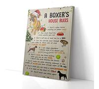 YAASIMOULE A Boxer House Rules Canvas Prints