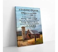 YAASIMOULE A Farmer Prayer Canvas Wall Art
