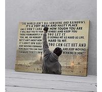 YAASIMOULE All Sunshine And Rainbows Boxing Canvas Prints