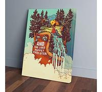 YAASIMOULE And She Lived Happily Ever After Camping Canvas Prints
