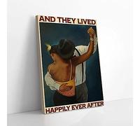 YAASIMOULE And They Lived Happily Ever After Tango Dancing Canvas Prints Wall Art