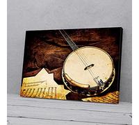 YAASIMOULE Banjo Music Canvas Prints