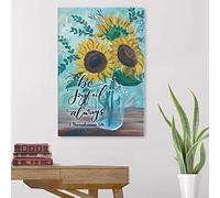 YAASIMOULE Be joyful always 1 Thessalonians 5:16 canvas wall art