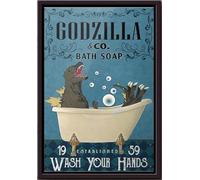 YAASIMOULE Death Is Only The Beginning Mummy Movie Poster Framed Matte Canvas