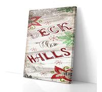 YAASIMOULE Deck The Halls Canvas Prints Wall Art