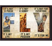 YAASIMOULE Devil Harvest A Good Girl Until She lights reefer Poster Framed Matte Canvas