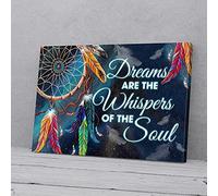 YAASIMOULE Dream Catcher Canvas Prints Dreams Are The Whisper Of The Soul