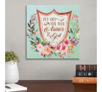 YAASIMOULE Ephesians 6:11 Put on the full armor of God canvas wall art