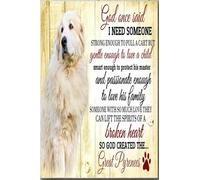 YAASIMOULE God Once Said I Need Someone Poster Animal Wall Art Gift For Dog Lover Foster Puppy Fan Home Decor Canvas Gallery Wrapped Framed Idea Prints