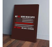 YAASIMOULE Heroes My Roro Wears Scrubs Canvas Prints