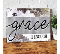 YAASIMOULE His Grace Is Enough Canvas Prints Wall Art