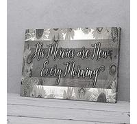 YAASIMOULE His Mercies Are New Every Morning Canvas Prints