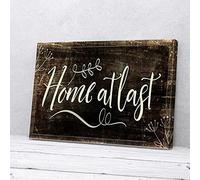 YAASIMOULE Home At Last Canvas Prints Wall Art