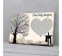 YAASIMOULE I Can Only Imagine Cardinal Love Canvas Prints