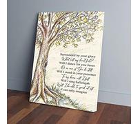YAASIMOULE I Can Only Imagine Tree Painting Music Canvas Prints