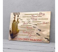 YAASIMOULE I Can Only Imagine Walking With God Canvas Prints